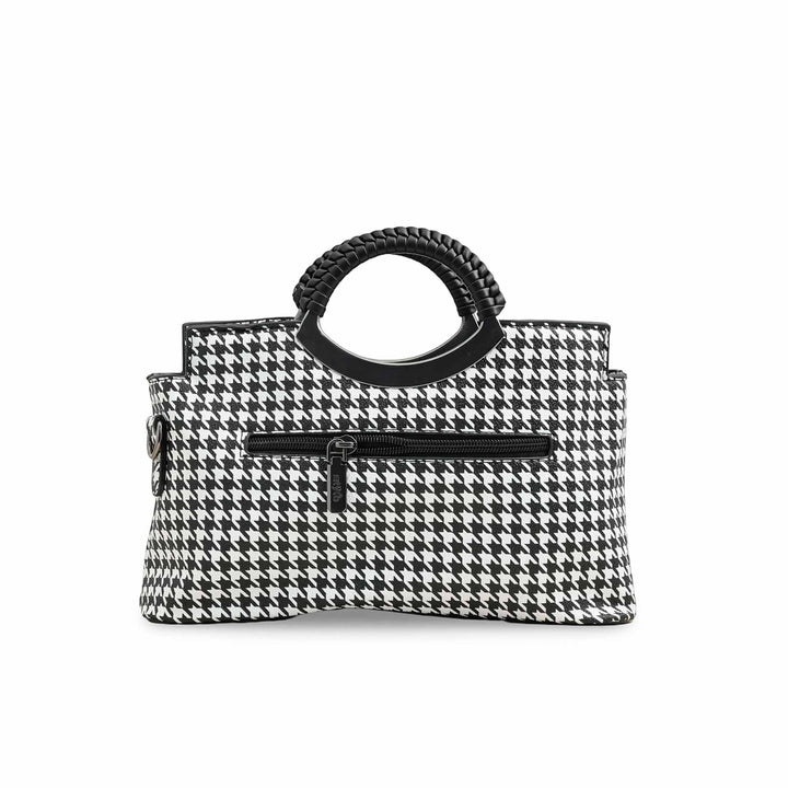 White Formal Hand Bag P36170