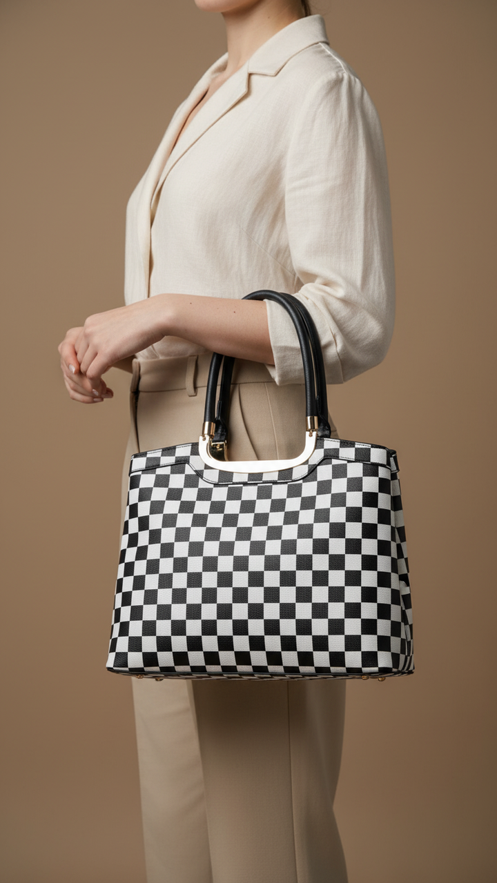 Black Formal Hand Bag P36173