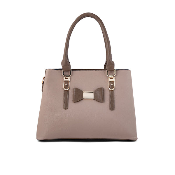 Coffee Formal Hand Bag P36184