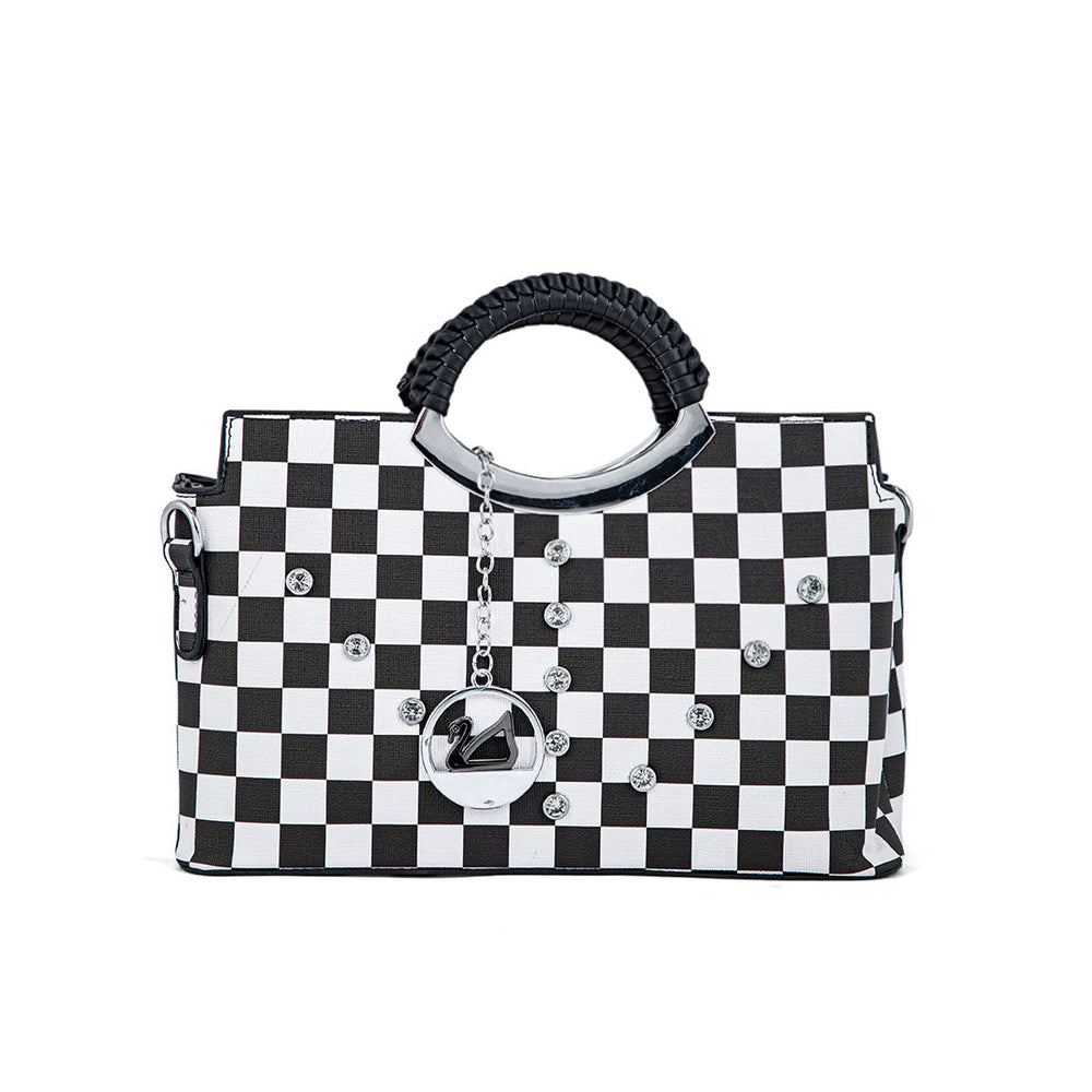 Black Formal Hand Bag P36186