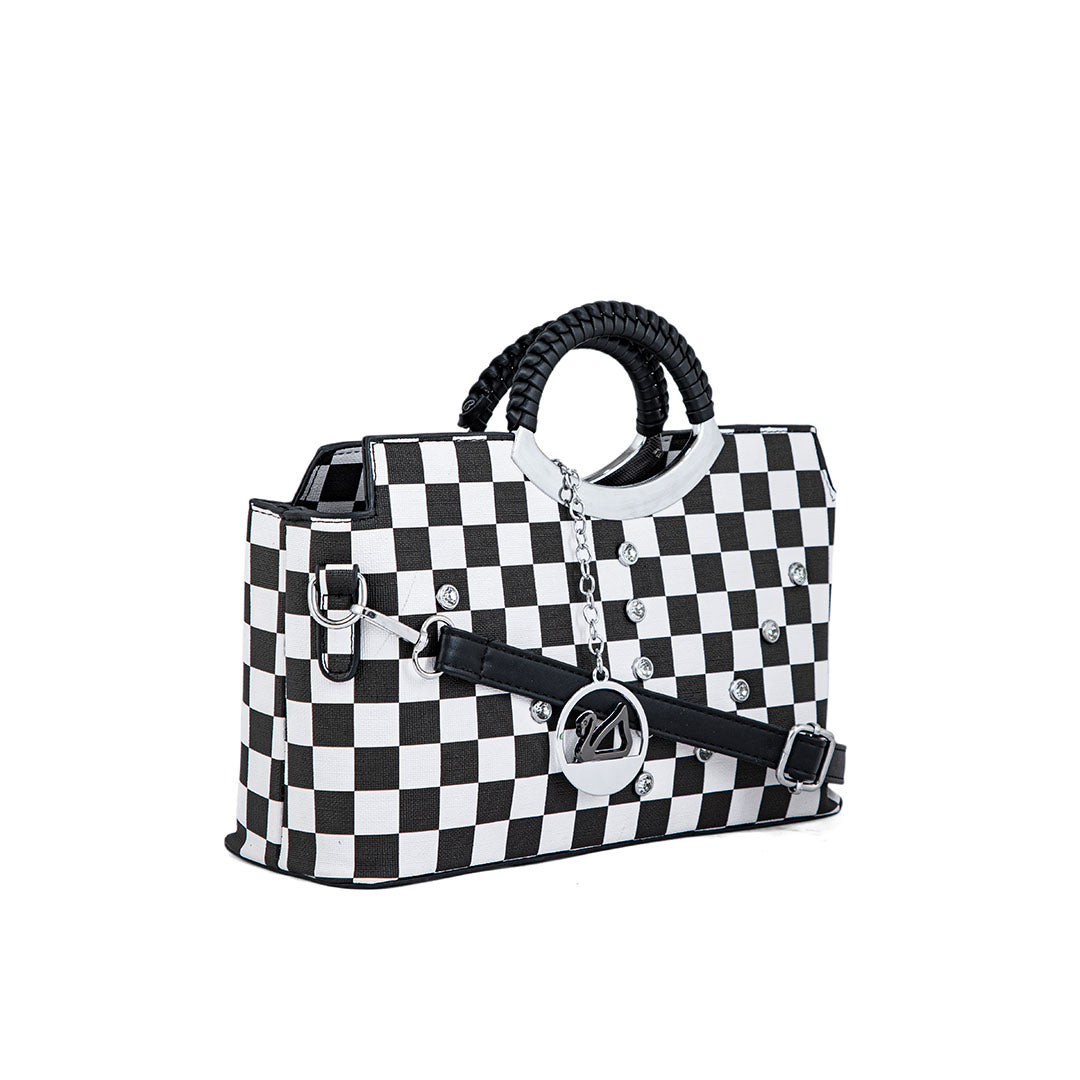 Black Formal Hand Bag P36186