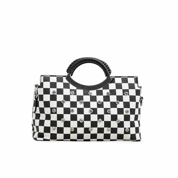 Black Formal Hand Bag P36187