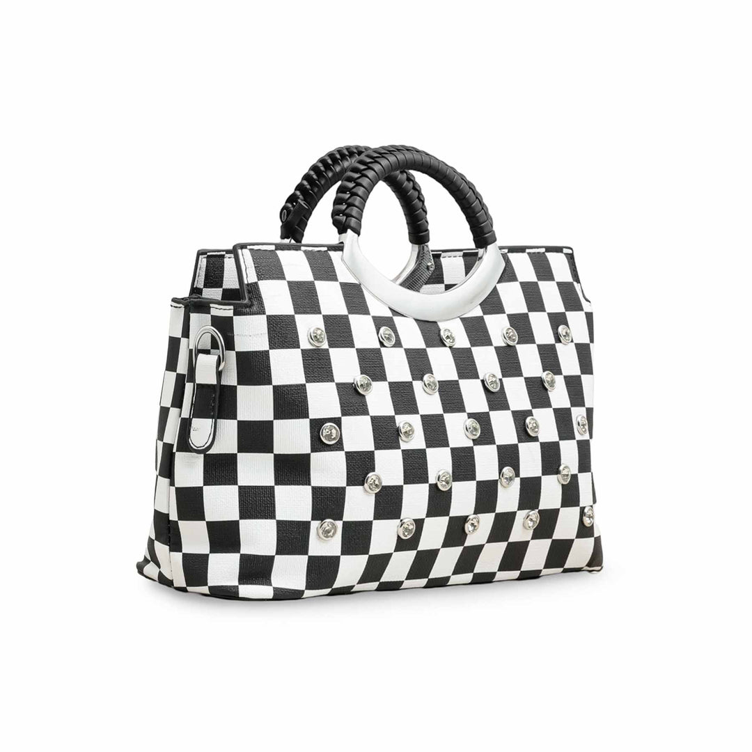 Black Formal Hand Bag P36187