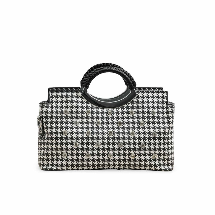 White Formal Hand Bag P36187