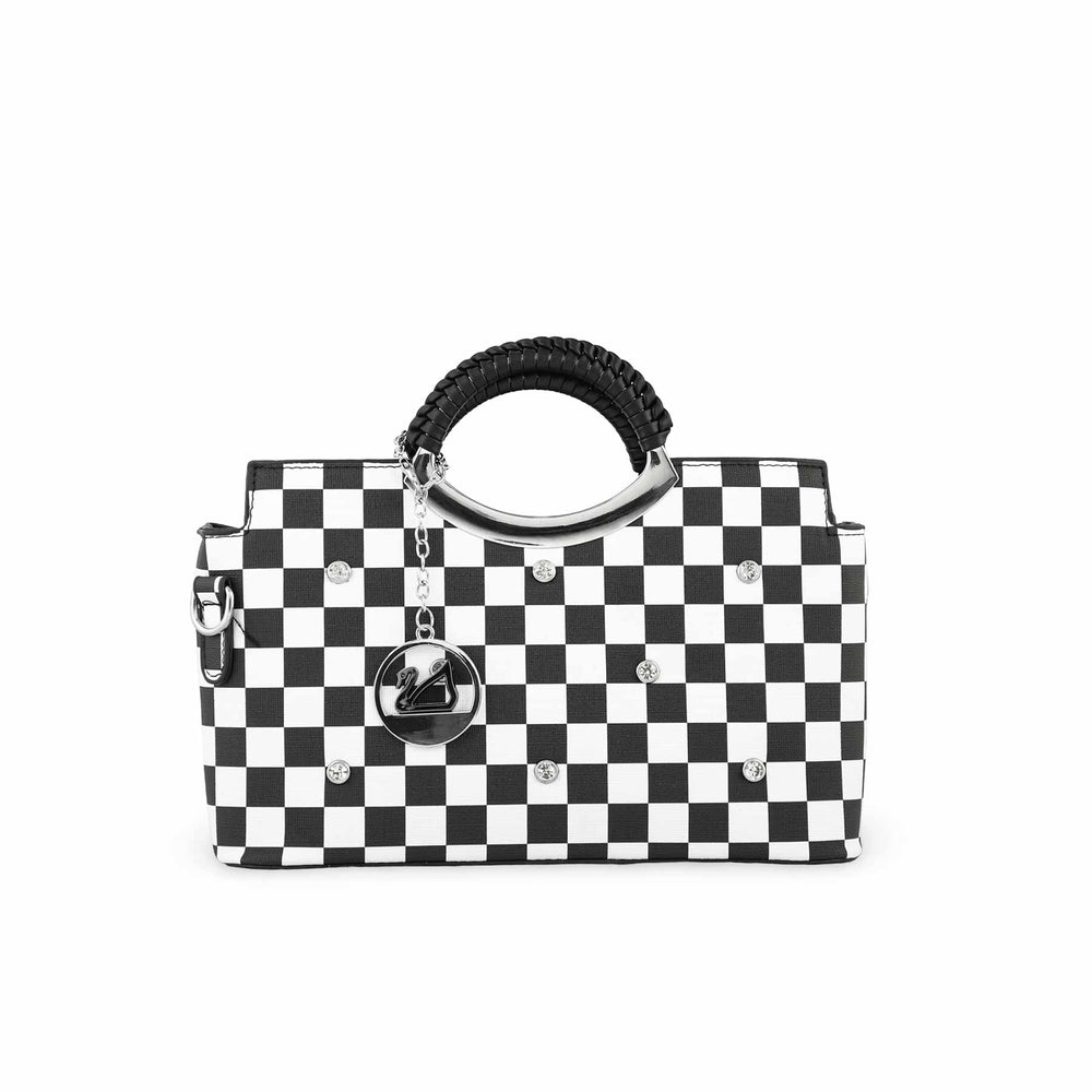 Black Formal Hand Bag P36188