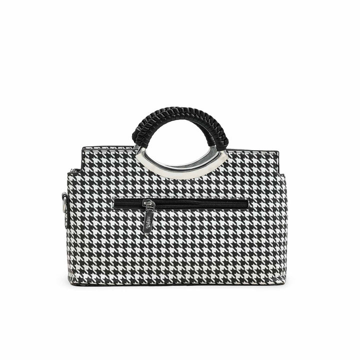 White Formal Hand Bag P36189