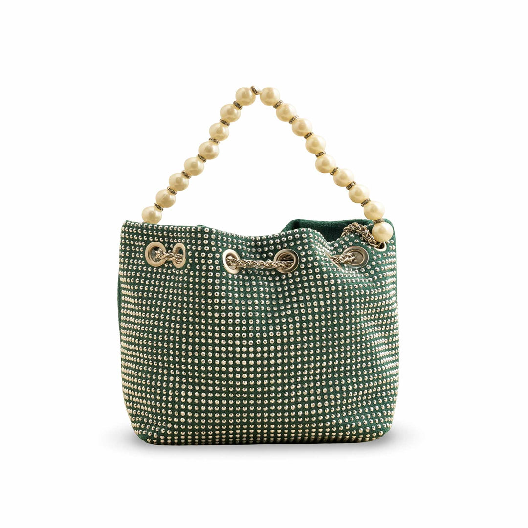 Green Fancy Clutch P36202