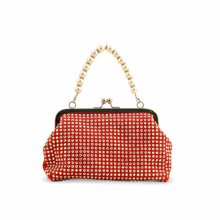 Red Fancy Clutch P36203