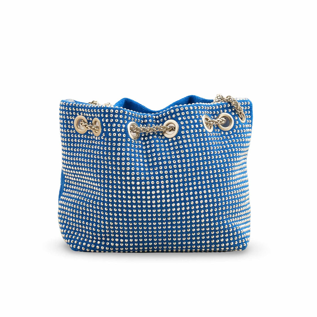 Blue Fancy Clutch P36204