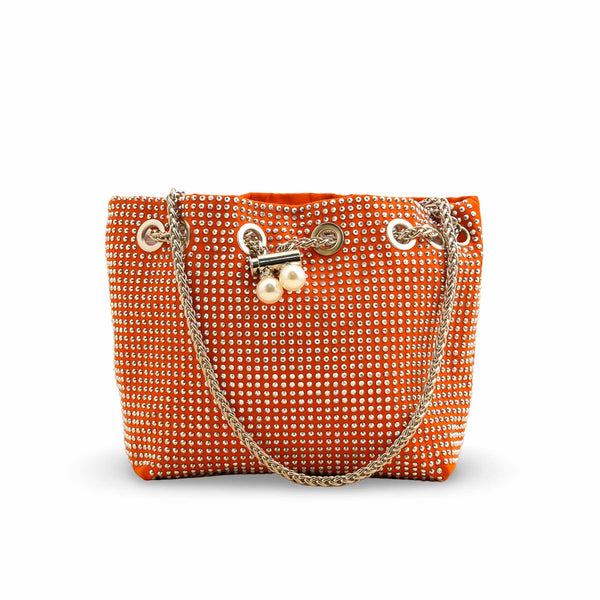 Orange Fancy Clutch P36204