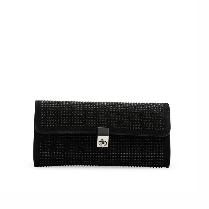 Black Fancy Shoulder Bag For Women P36205