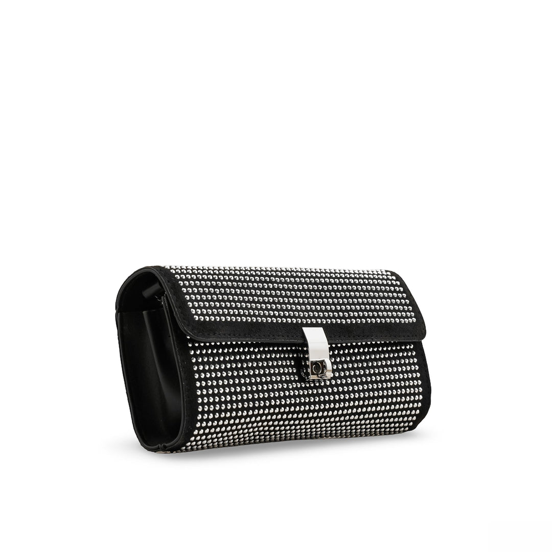 Silver Fancy Shoulder Bag For Women P36205