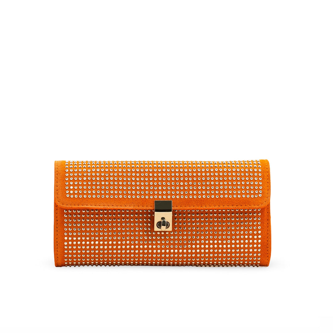 Orange Fancy Shoulder Bag For Women P36205