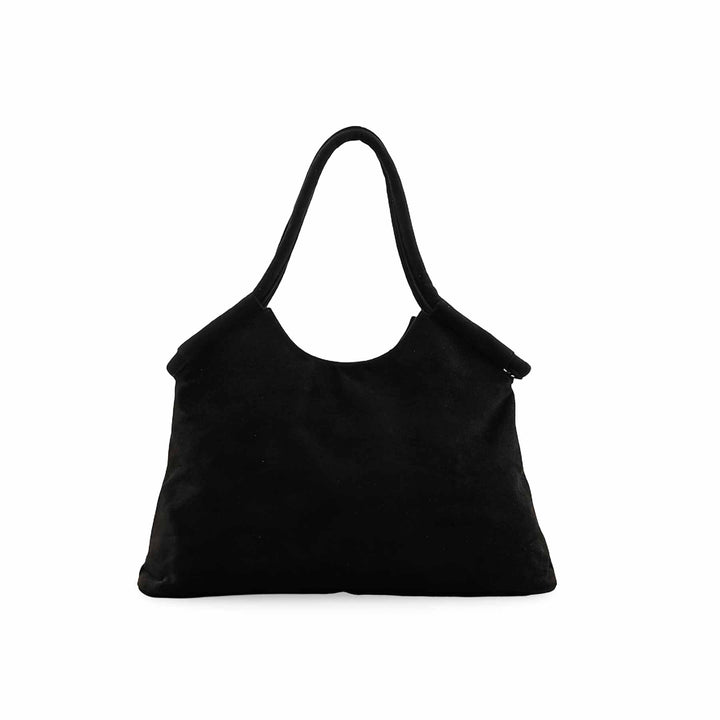 Black Fancy Hand Bag For Women P36206