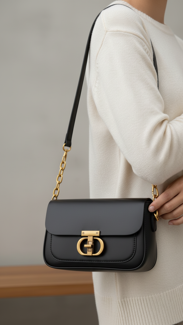 Black Formal Pouch P36207