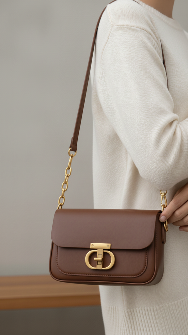 Brown Formal Pouch P36207