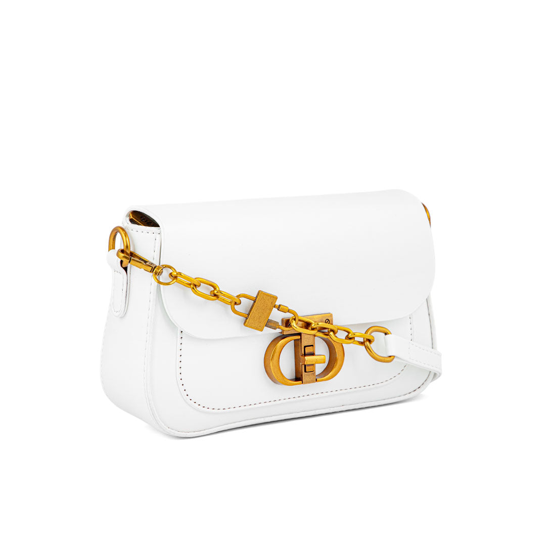 White Formal Pouch P36207