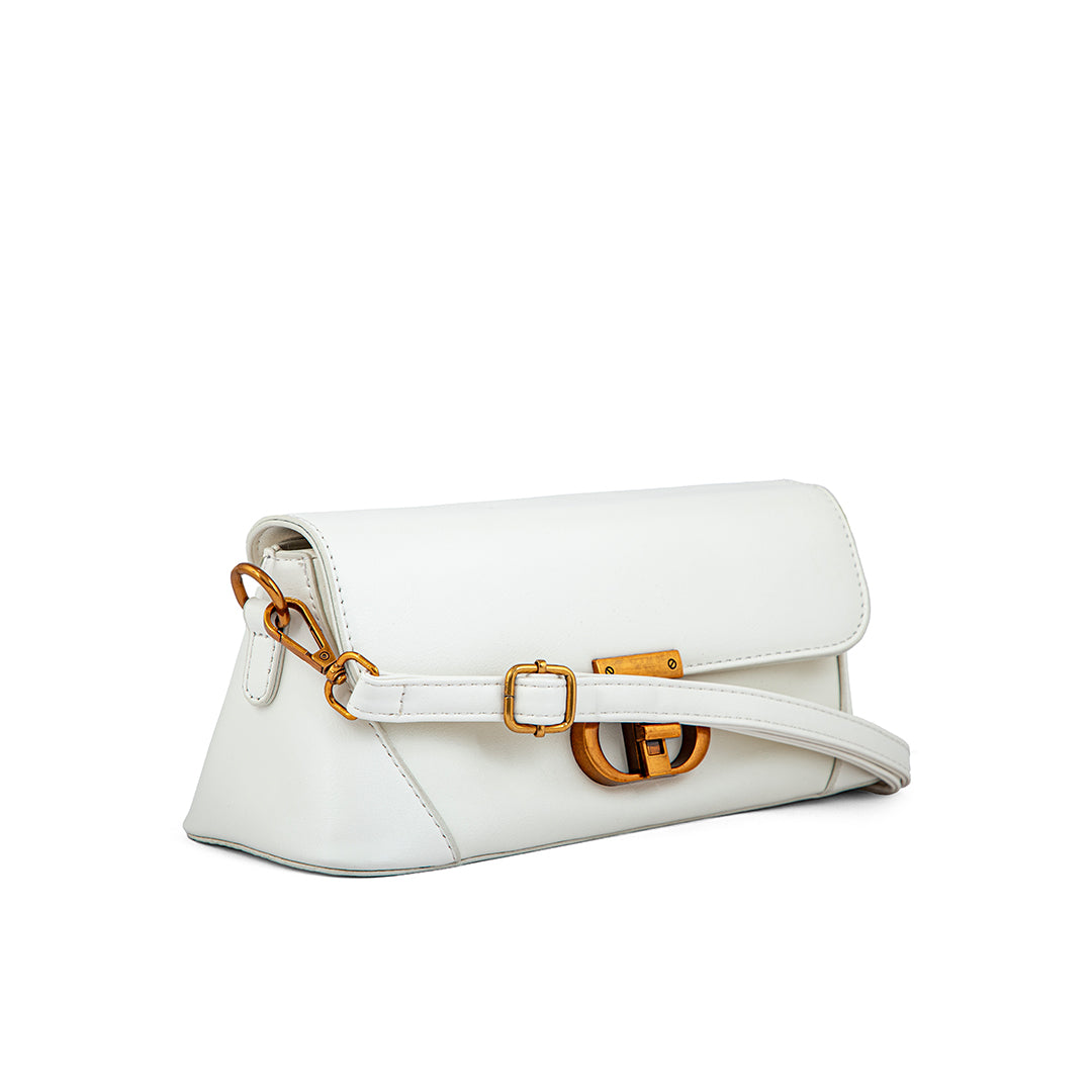 White Formal Pouch P36208