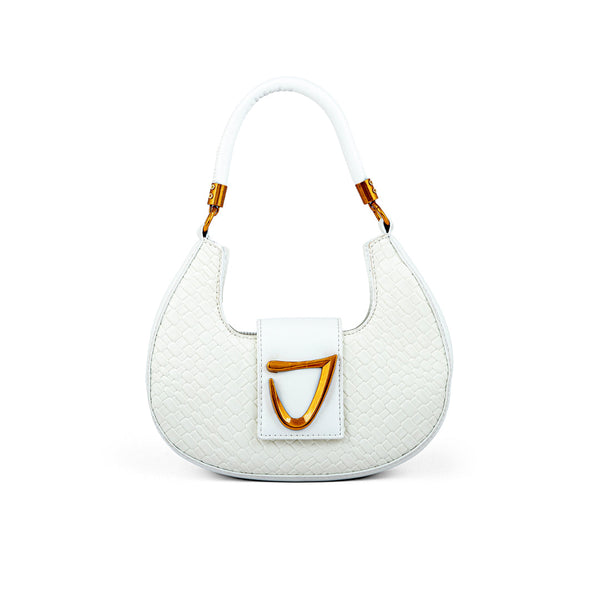 White Formal Pouch P36210