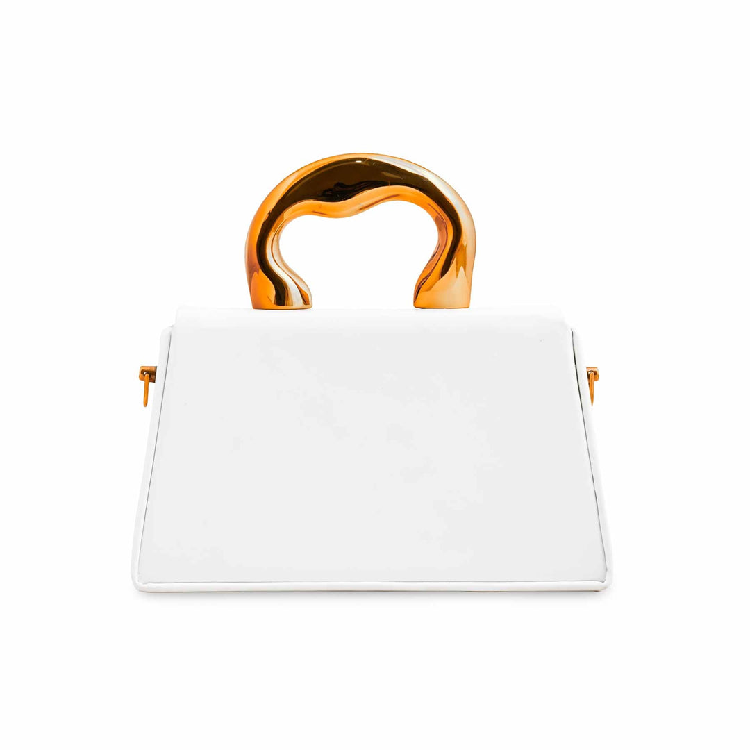 White Formal Pouch P36212