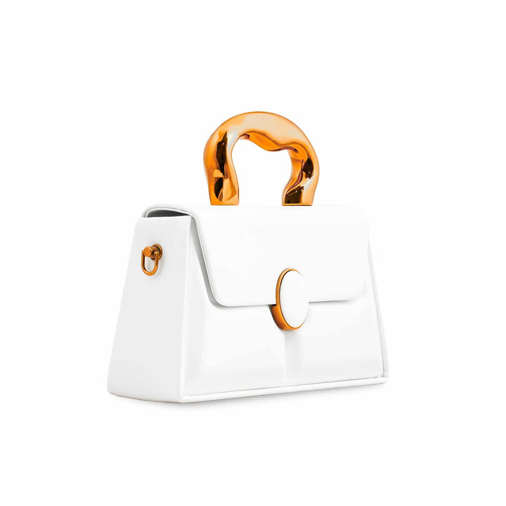 White Formal Pouch P36212