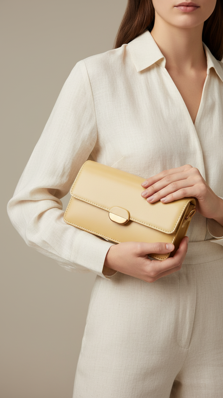 Yellow Formal Pouch P36213