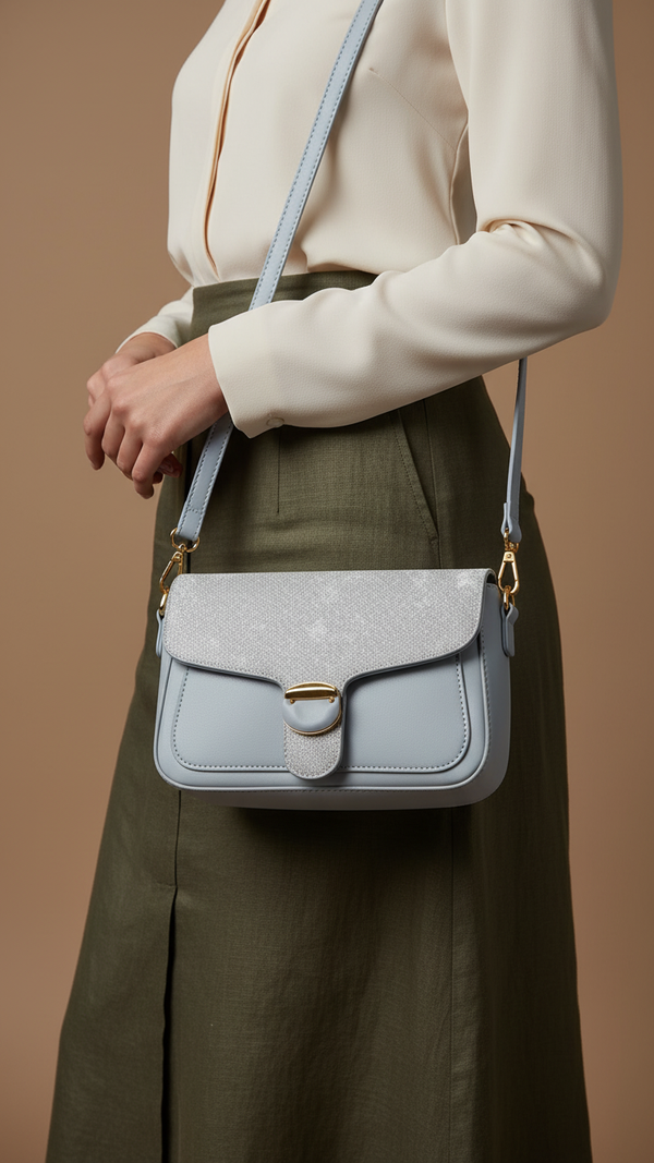 Grey Formal Pouch P36214