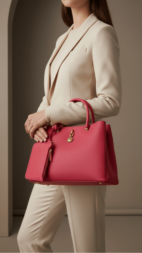 Red Formal Hand Bag P36221