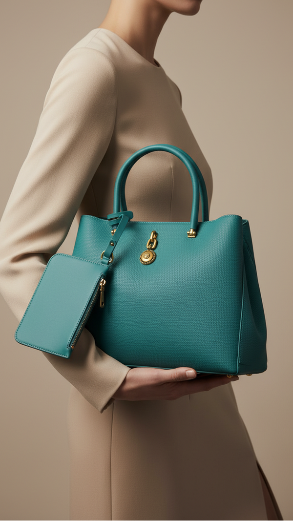 Sky Blue Formal Hand Bag P36221