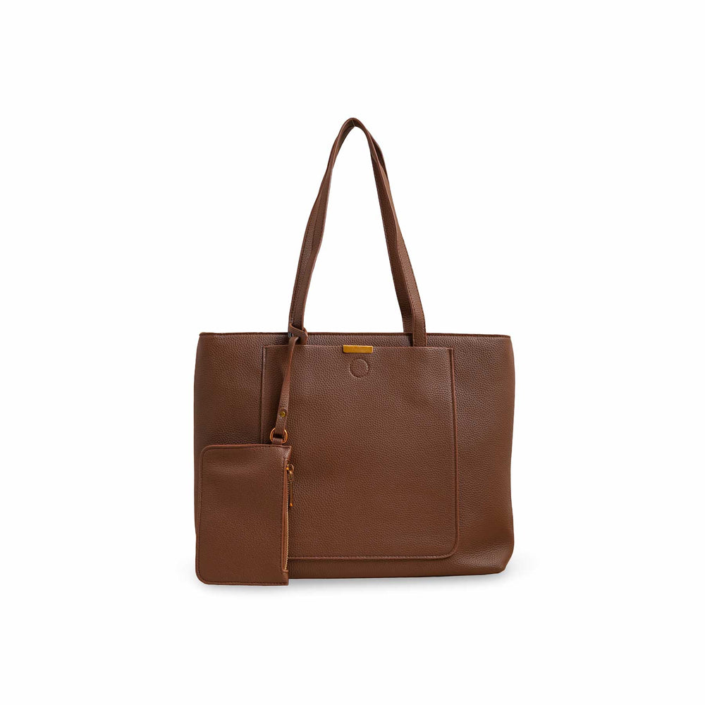 Yellow Women Formal Shoulder Bag P36222