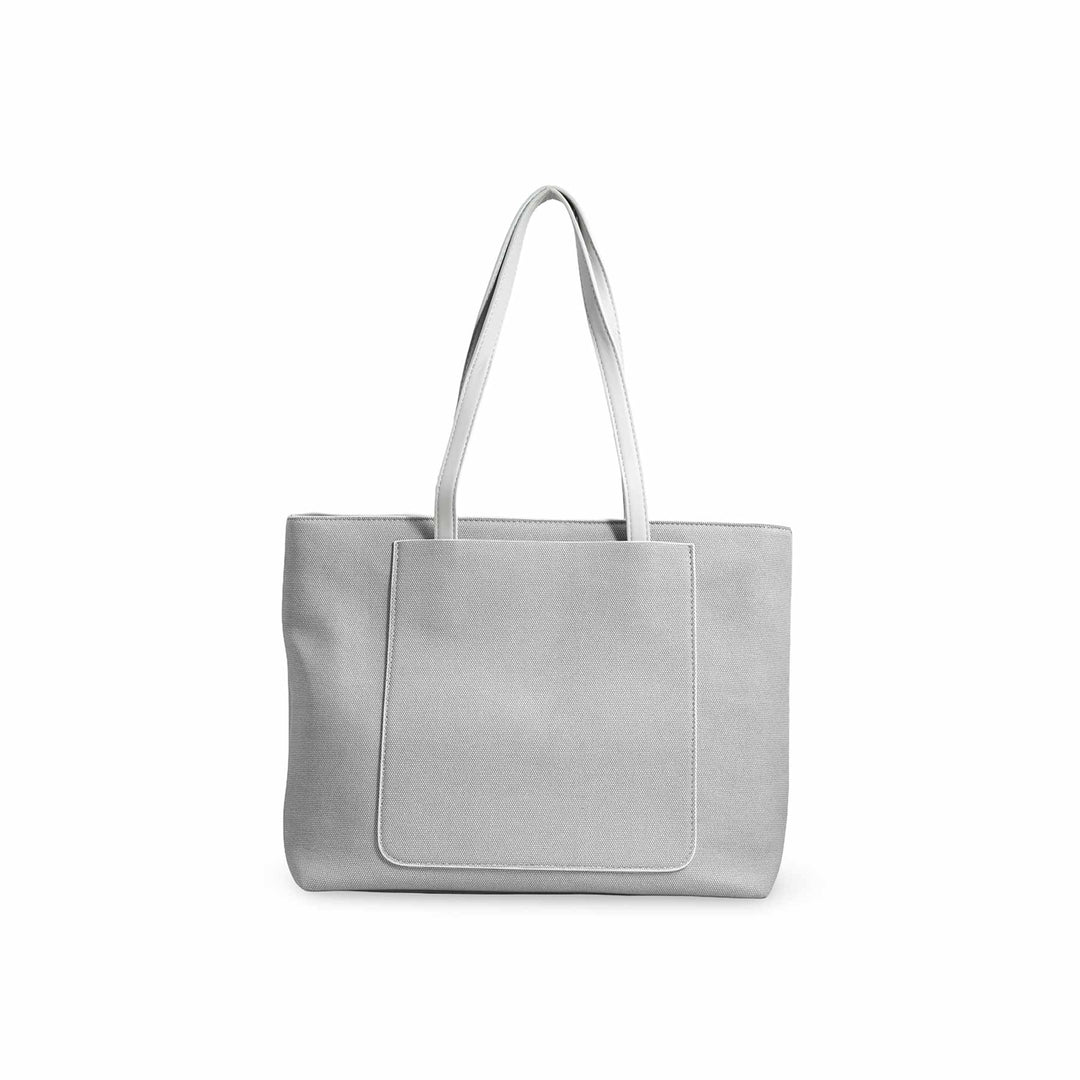 Grey Women Formal Shoulder Bag P36227