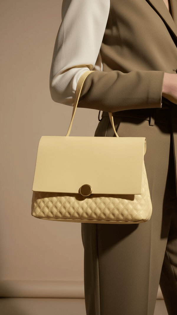 Yellow Formal Shoulder Bag P36230