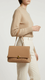 Khaki Women Formal Shoulder Bag P36230