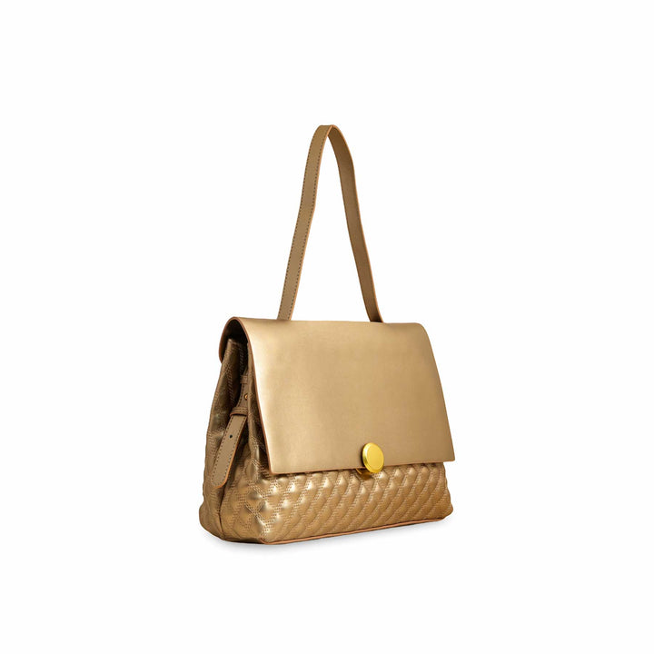 Golden Women Formal Shoulder Bag P36230