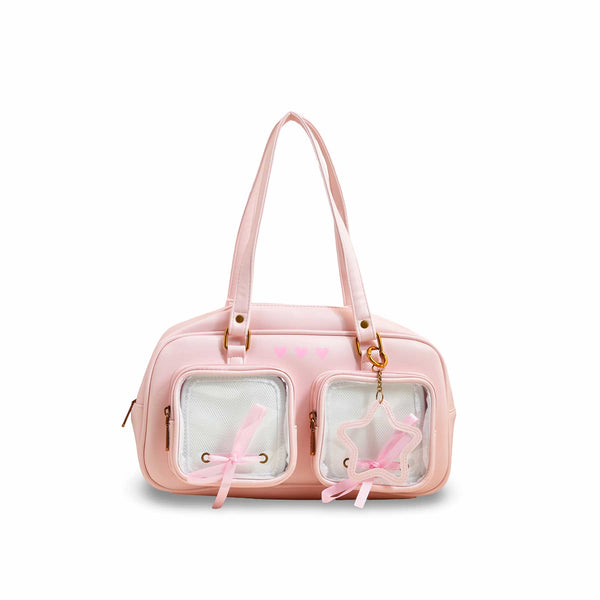 Pink Women Formal Shoulder Bag P36233