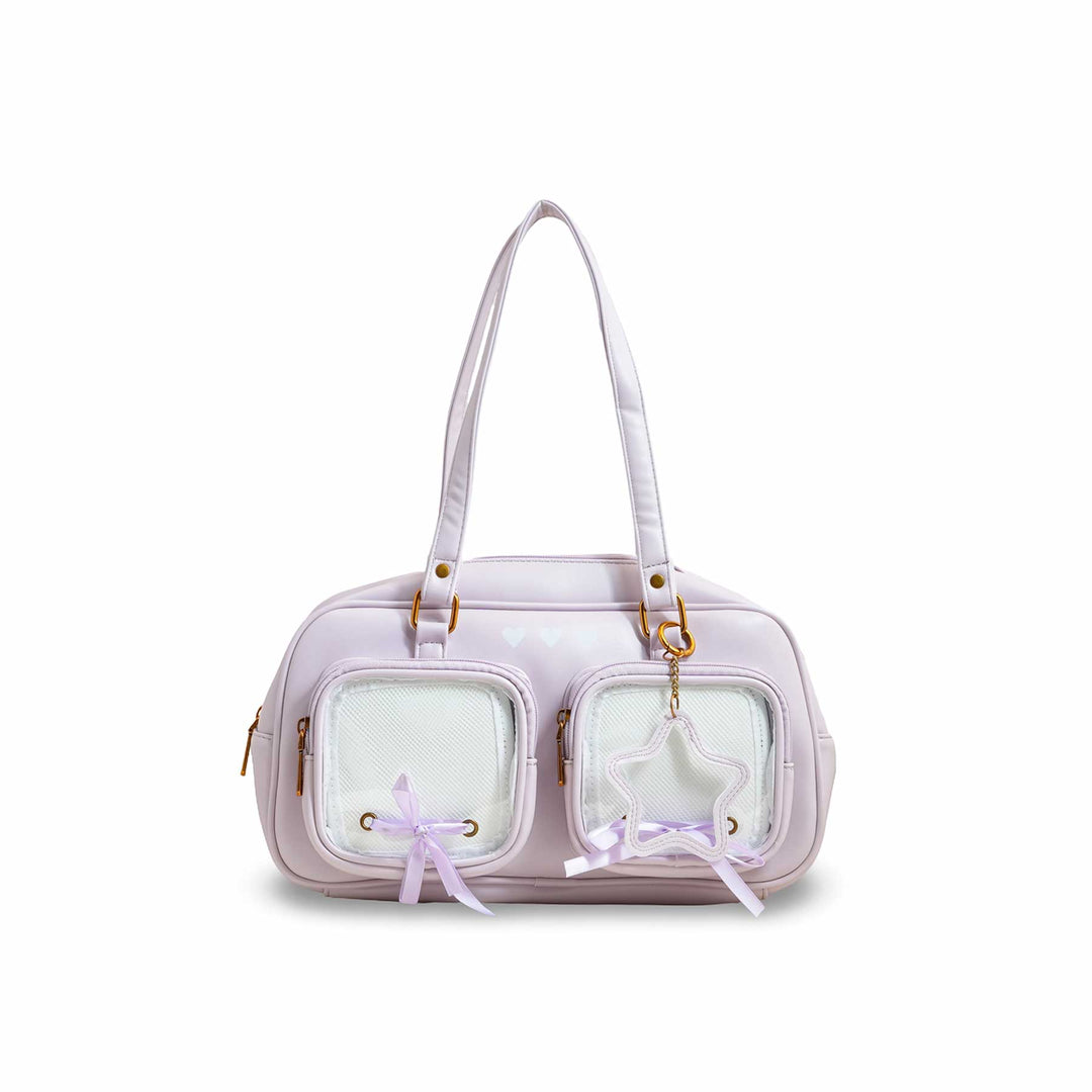 Purple Women Formal Shoulder Bag P36233