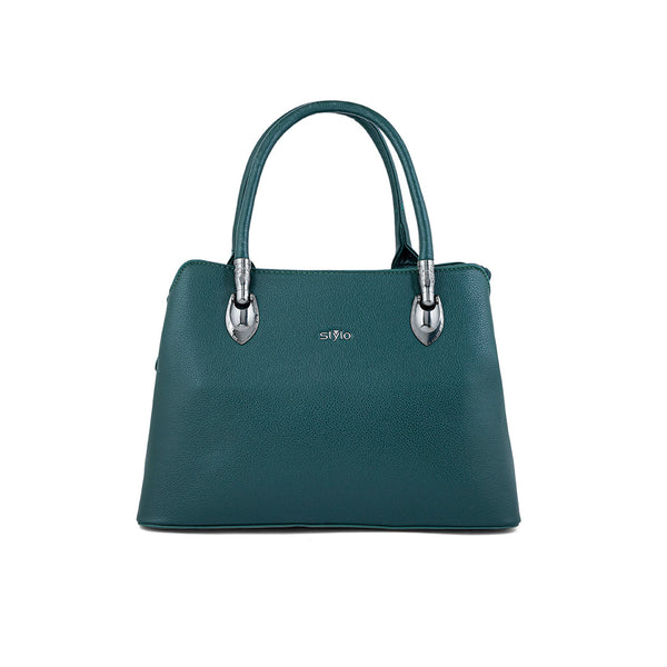 Green Formal Hand Bag For Ladies P36234