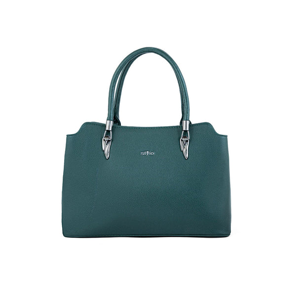 Green Formal Hand Bag P36235
