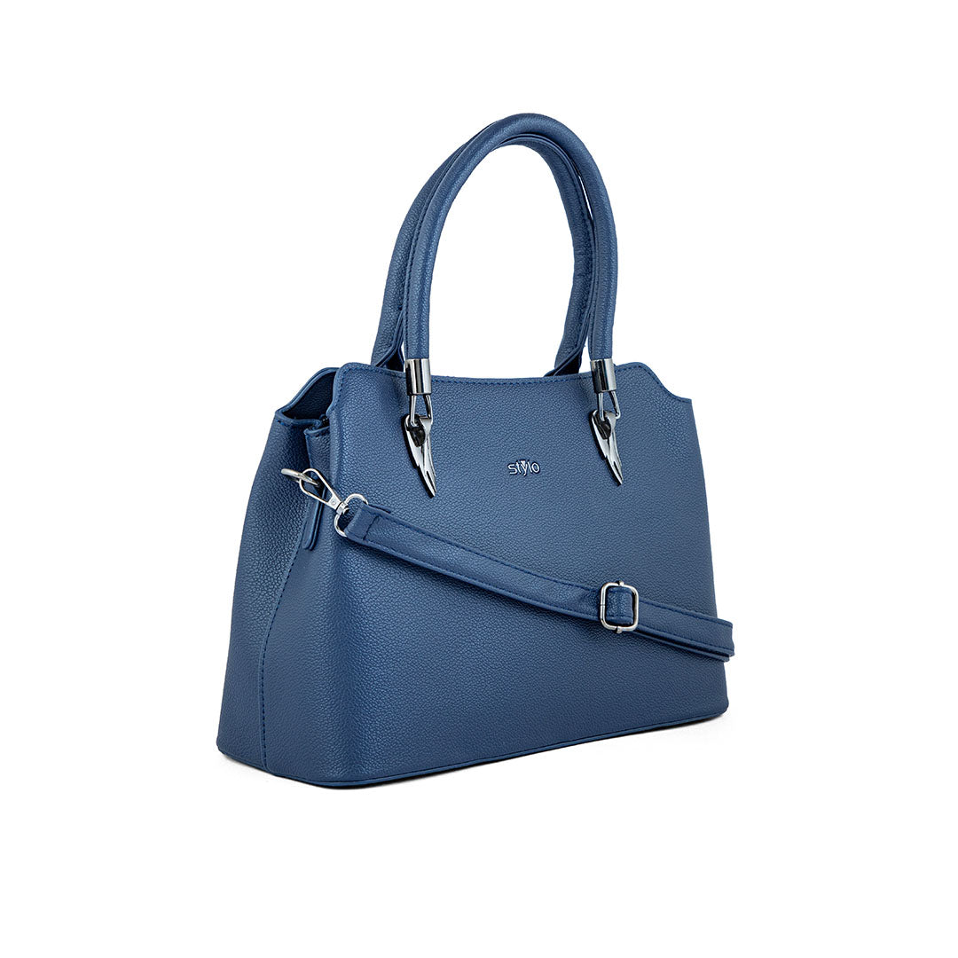 Blue Formal Hand Bag P36235