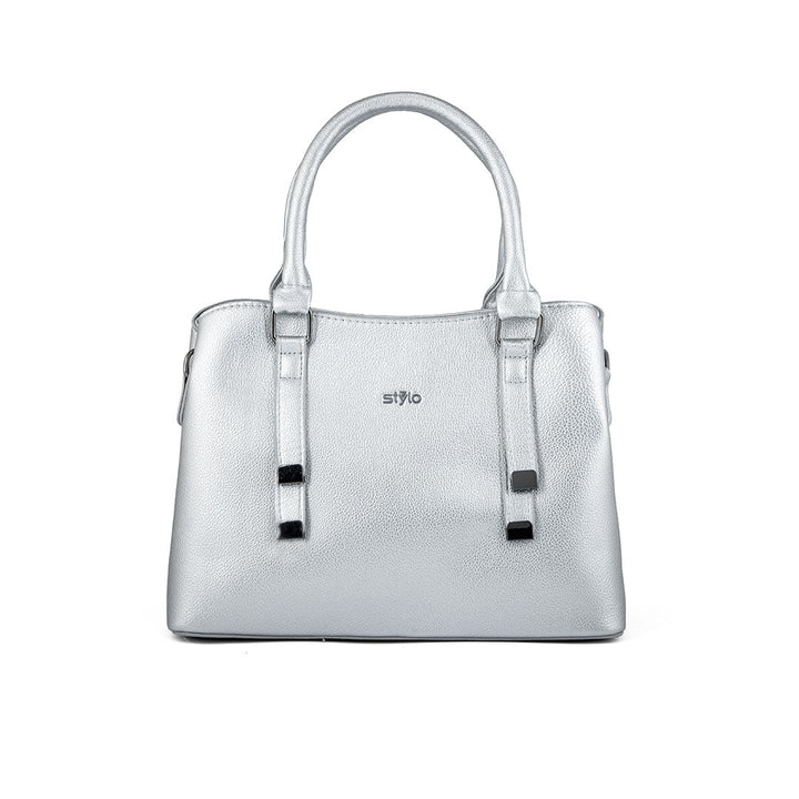 Silver Formal Hand Bag P36236