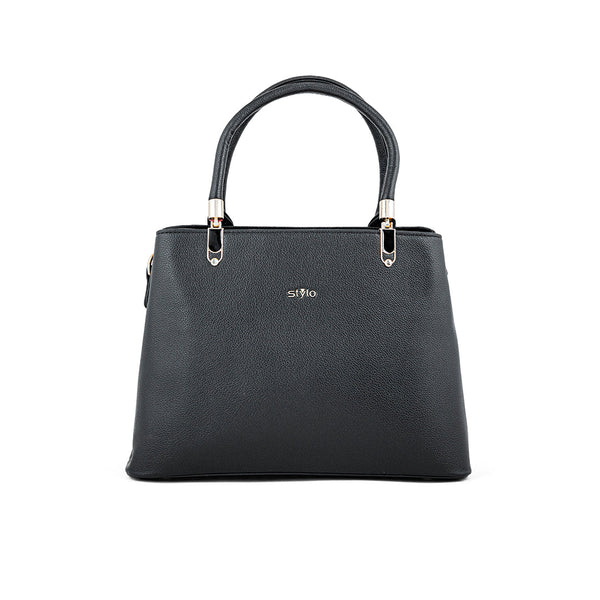 Black Formal Hand Bag P36237
