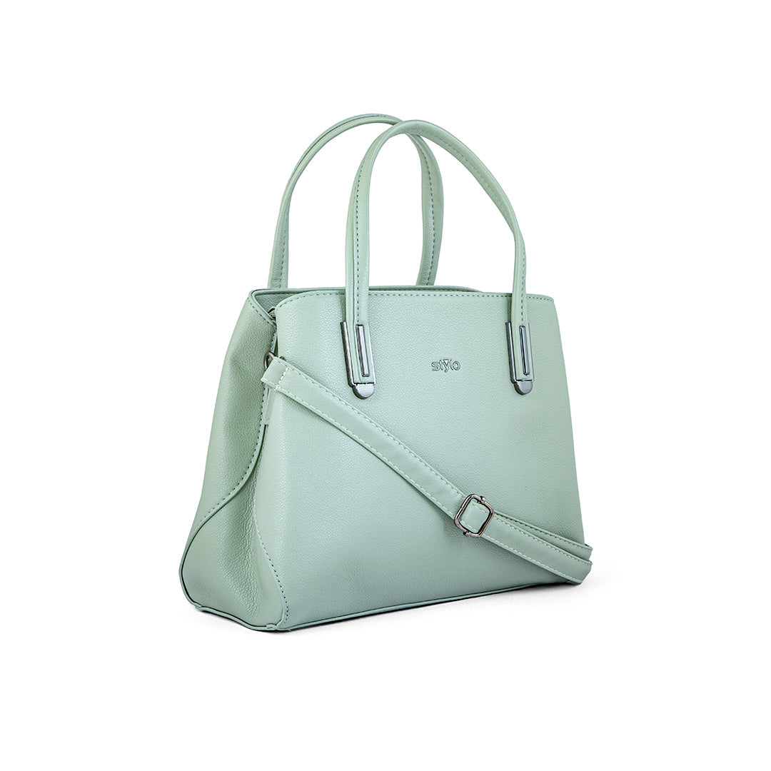 Green Women Formal Hand Bag P36238