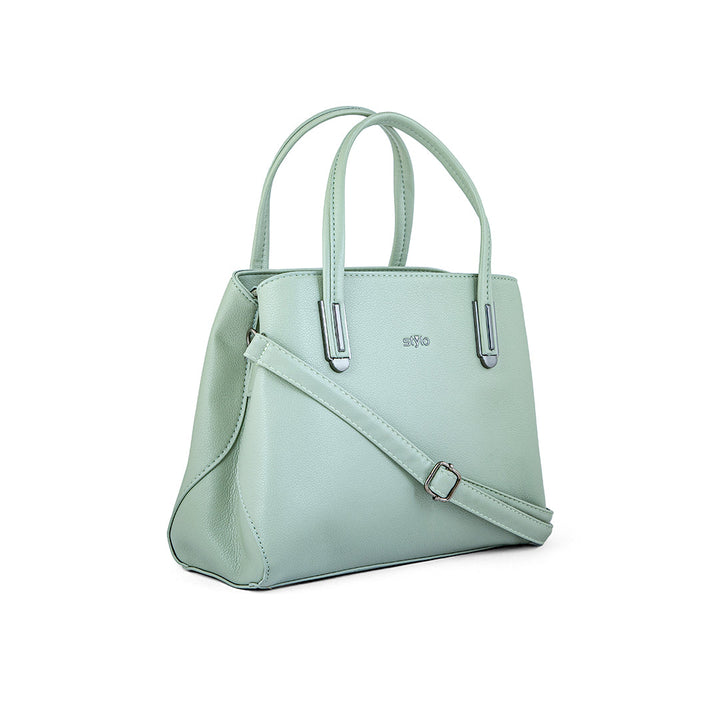 Green Women Formal Hand Bag P36238