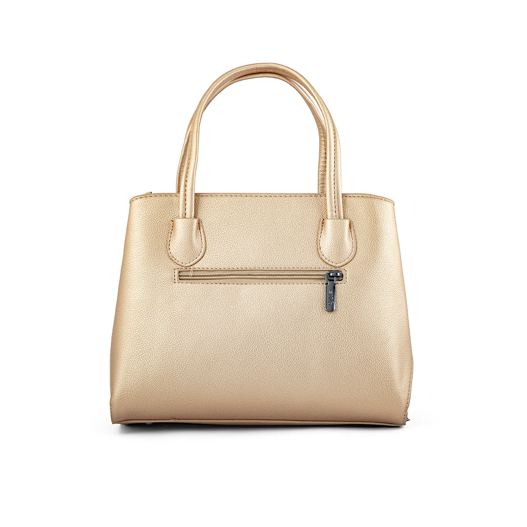 Golden Formal Hand Bag P36238