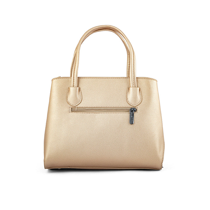 Golden Formal Hand Bag P36238