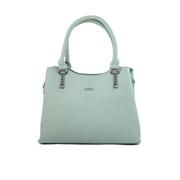 Green Formal Hand Bag P36239