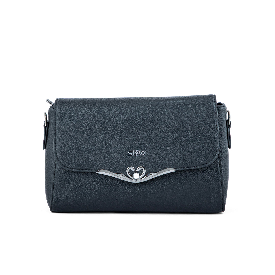 Black Women Formal Shoulder Bag P36240