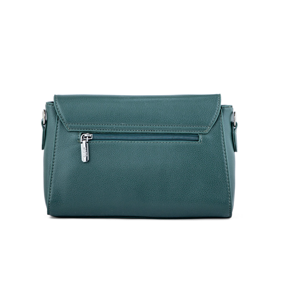Green Women Formal Shoulder Bag P36240