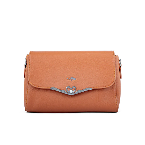 Yellow Women Formal Shoulder Bag P36240