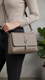 Khaki Formal Shoulder Bag P36241